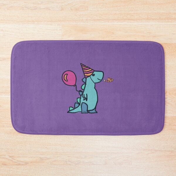 Item preview, dino party 1 (purple background) designed and sold by MentaLee.