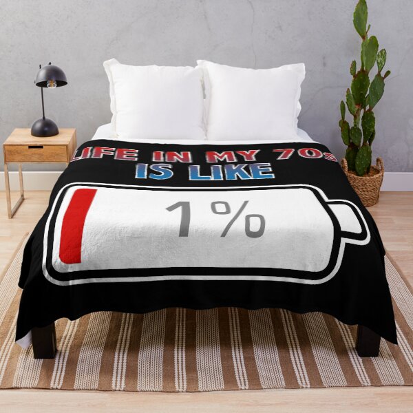 Item preview, Life in My 70s is Like Battery at 1% designed and sold by Moodific.
