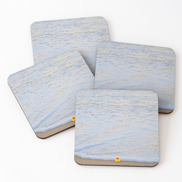 Item preview, Yellow Rubber Duck on a Beach in Italy in the Surf designed and sold by Jon Shore.