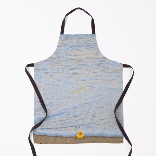 Item preview, Yellow Rubber Duck on a Beach in Italy in the Surf designed and sold by Jon Shore.