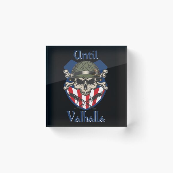 Item preview,  Until Valhalla - Remember The Fallen - US Flag designed and sold by Georgy09.