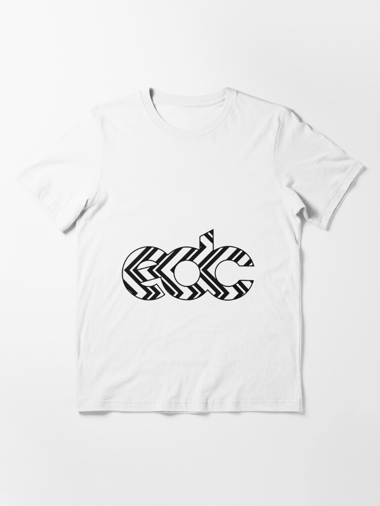 Black Slanted Logo Print T-Shirt