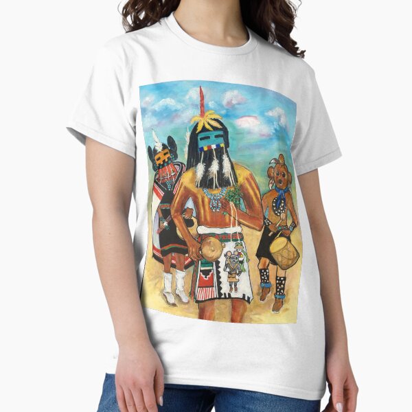 Item preview, Hopi, Rain Dancer Kachina with Mana  (Maiden) and Mudhead. designed and sold by tommielee44.