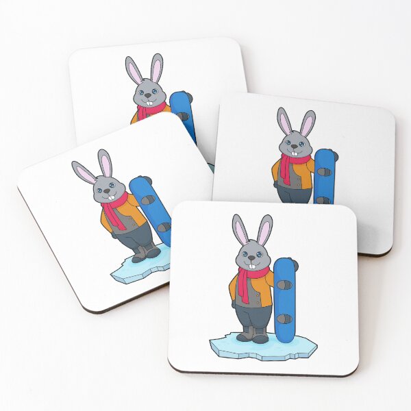 Item preview, Rabbit Snowboard Winter sports designed and sold by Snabdesign84.