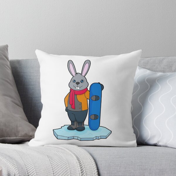 Item preview, Rabbit Snowboard Winter sports designed and sold by Snabdesign84.