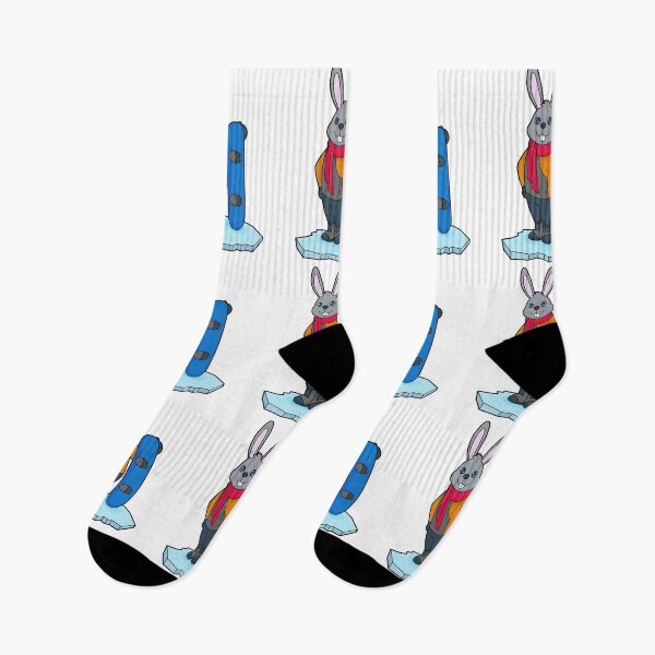 Item preview, Rabbit Snowboard Winter sports designed and sold by Snabdesign84.