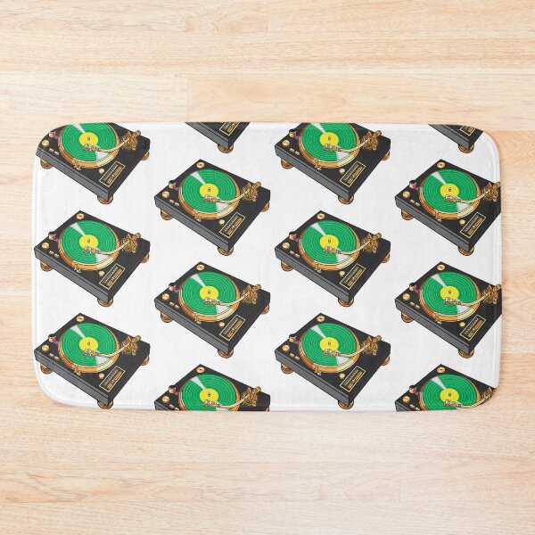 Item preview, Retro Hip Hop Boombox Graphic (Tricorn Black + Green Colorway) Analog / Music designed and sold by analogdigitalvz.