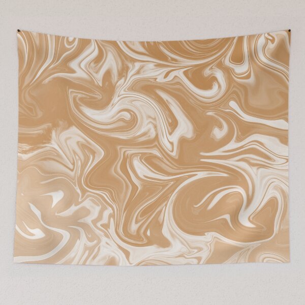 Item preview, Marble Liquid Pattern Brown Watercolor Palette 8 designed and sold by Janzay.
