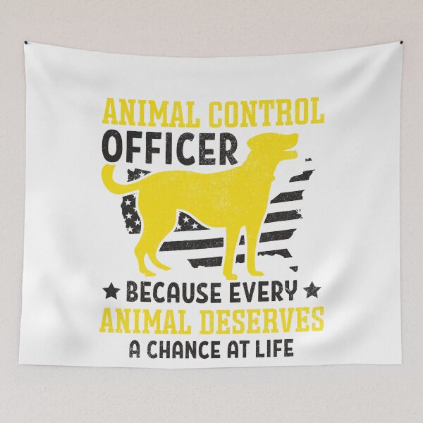 Item preview, Funny USA Animal Control Officer American Flag Patriotic Dog designed and sold by Best Designer.