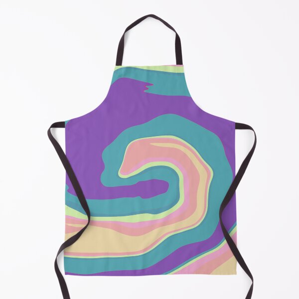 Item preview, Teal Pink Green Purple Swirl designed and sold by awsomepatterns.