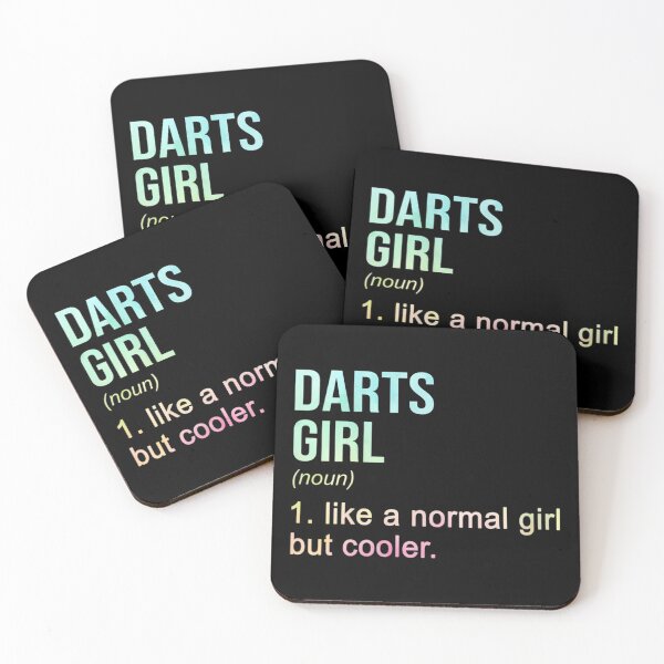 Item preview, Funny Darts Girl Definition - Womens Darts Girl Like A Normal Girl But Cooler Dart Player Darting designed and sold by Celtec Designer ⭐⭐⭐⭐⭐.