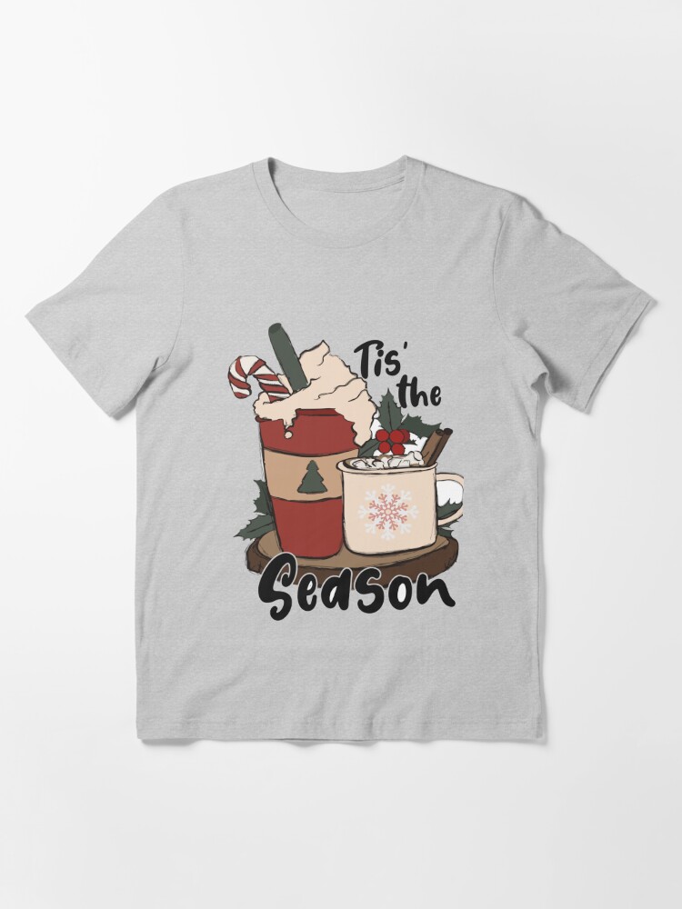 Discover Retro Christmas Tis The Season Christmas Tree Coffee Latte T-Shirt