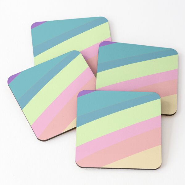 Item preview, Purple teal green pink orange lines designed and sold by awsomepatterns.