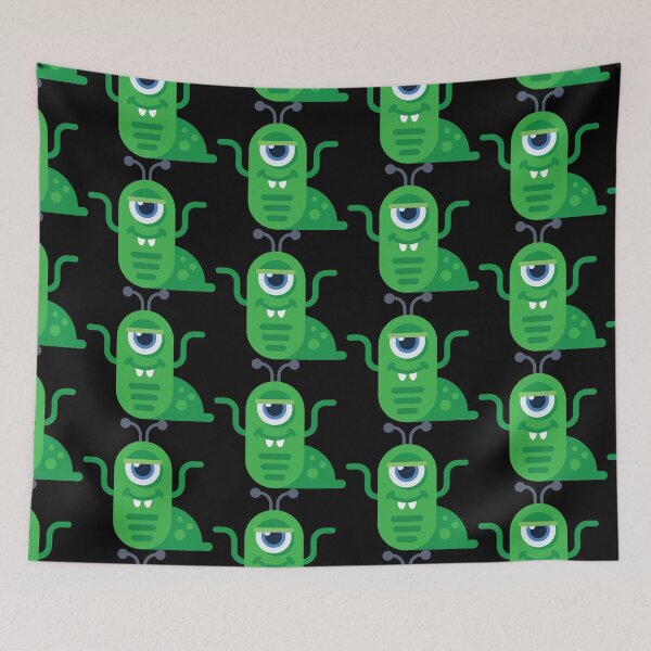 Item preview, Fun/Cute Alien/Monster Figure Illustration 011 designed and sold by PrintPortal.