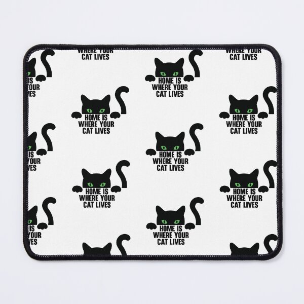 Item preview, Home Is Where Your Cat Lives designed and sold by nextneveldesign.