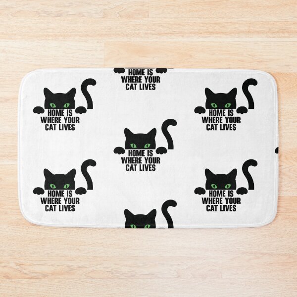 Item preview, Home Is Where Your Cat Lives designed and sold by nextneveldesign.