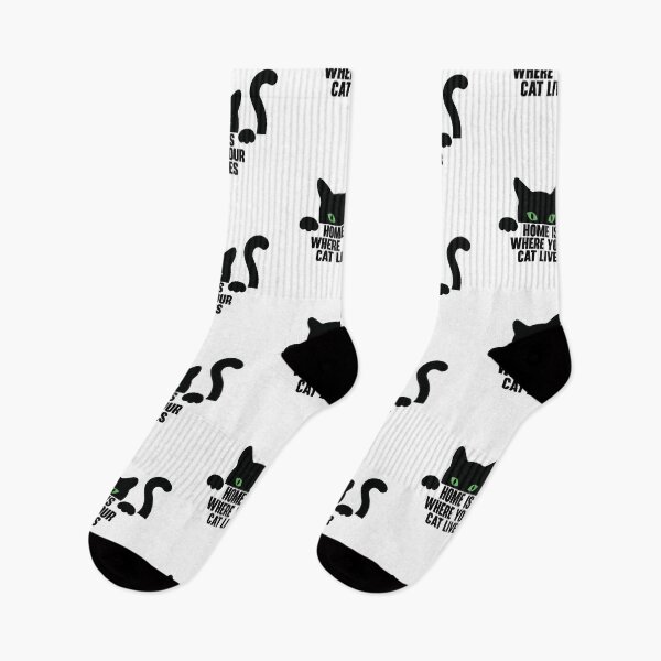 Item preview, Home Is Where Your Cat Lives designed and sold by nextneveldesign.