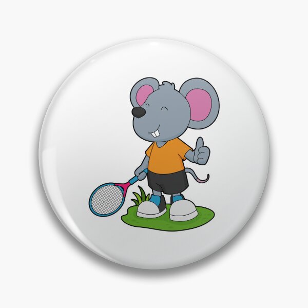 Item preview, Mouse Tennis player Tennis designed and sold by Snabdesign84.