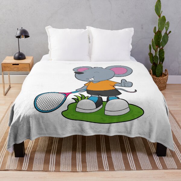 Aperçu de l'œuvre Mouse Tennis player Tennis créée et vendue par Snabdesign84.