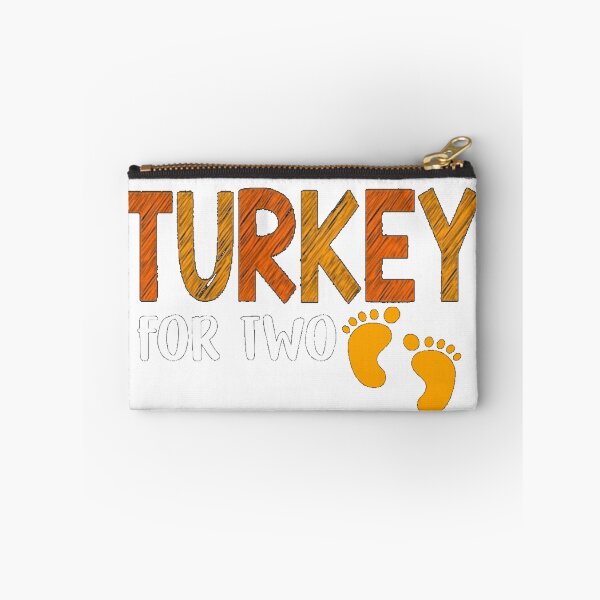 Artikelvorschau, Essen für zwei Thanksgiving Mutterschaft Schwangerschaft Baby entworfen und verkauft von IlissDesign.