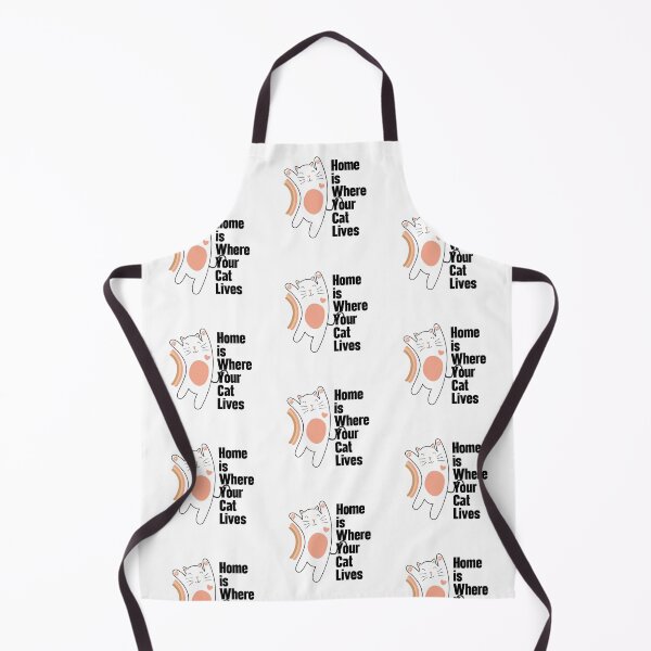 Item preview, Home Is Where Your Cat Lives designed and sold by nextneveldesign.