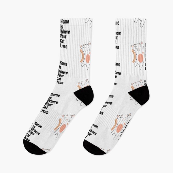 Item preview, Home Is Where Your Cat Lives designed and sold by nextneveldesign.
