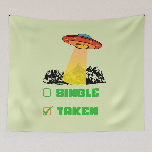 Item preview, Single Taken Alien designed and sold by RockBeeDesigns.