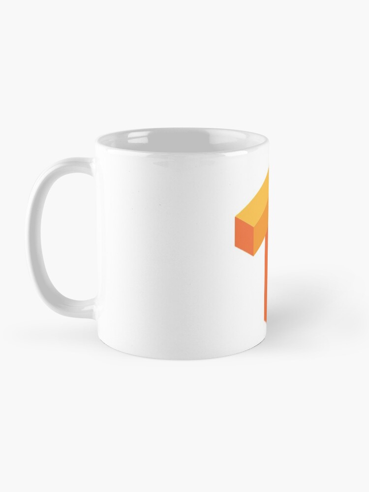 Alternate view of Tensorflow -- software library Mug