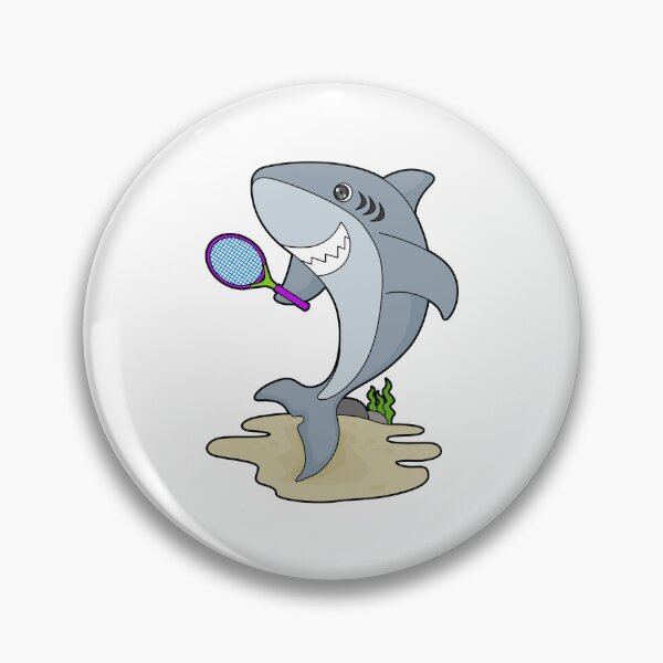 Item preview, Shark Tennis player Tennis designed and sold by Snabdesign84.