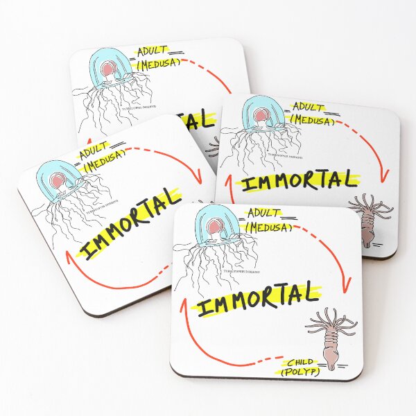 Item preview, Immortal Jelly Fish designed and sold by SatyaYug.