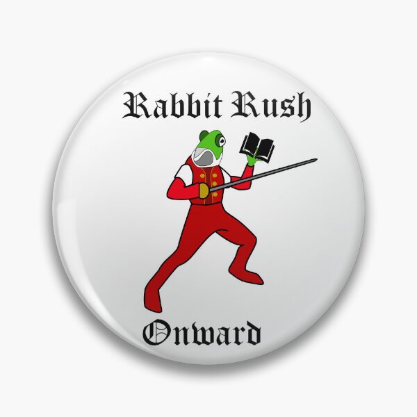 Item preview, Gerard Rabbit Rush Onward  designed and sold by trainedspade.