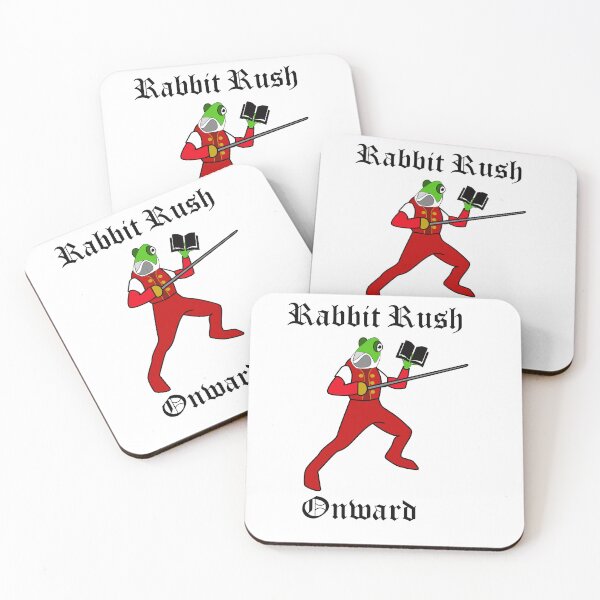 Item preview, Gerard Rabbit Rush Onward  designed and sold by trainedspade.