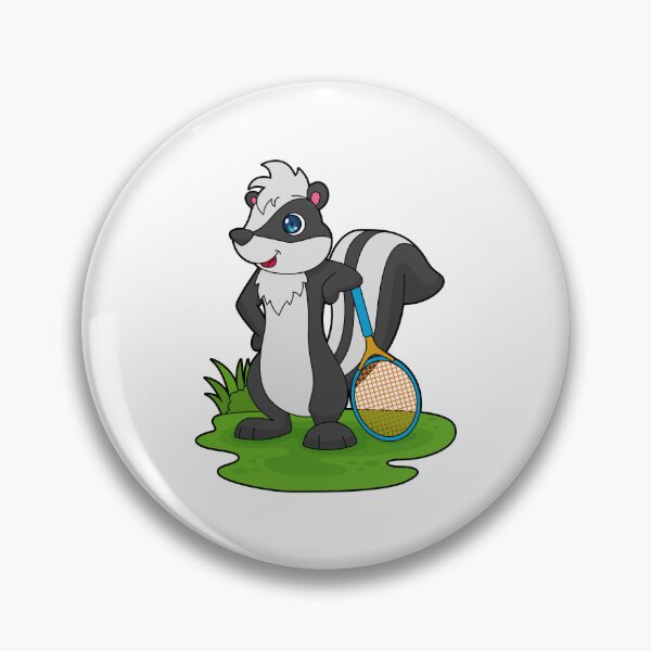 Item preview, Skunk Tennis player Tennis designed and sold by Snabdesign84.