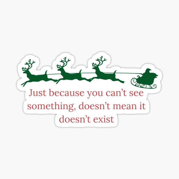 Item preview, The Santa Clause Quote designed and sold by jennysselling.
