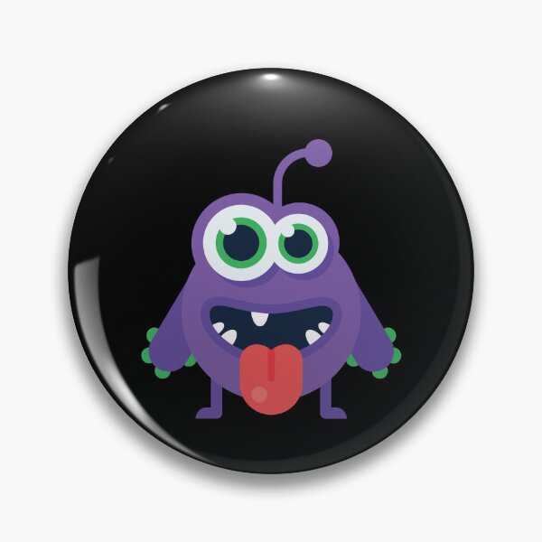 Artikelvorschau, Lustige/niedliche Alien/Monster-Figur Illustration 014 entworfen und verkauft von PrintPortal.