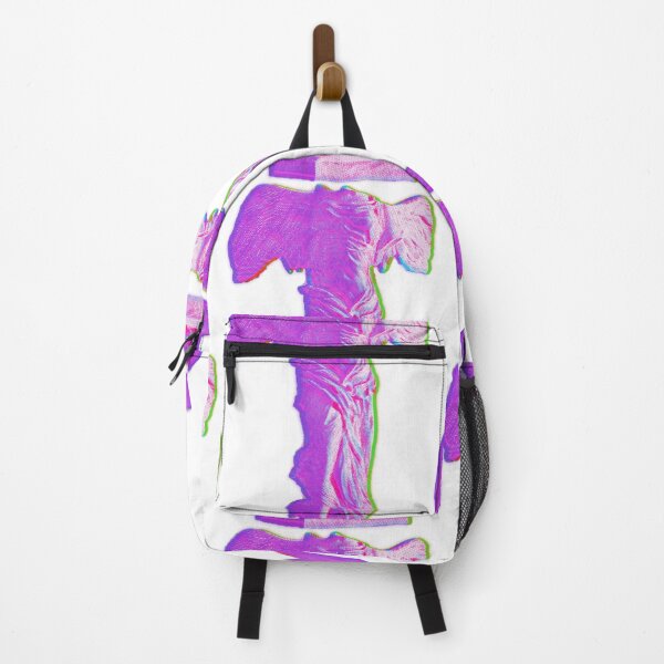 Item preview, Pink Glitchy Vaporwave Winged Victory of Samothrace designed and sold by spinolator.