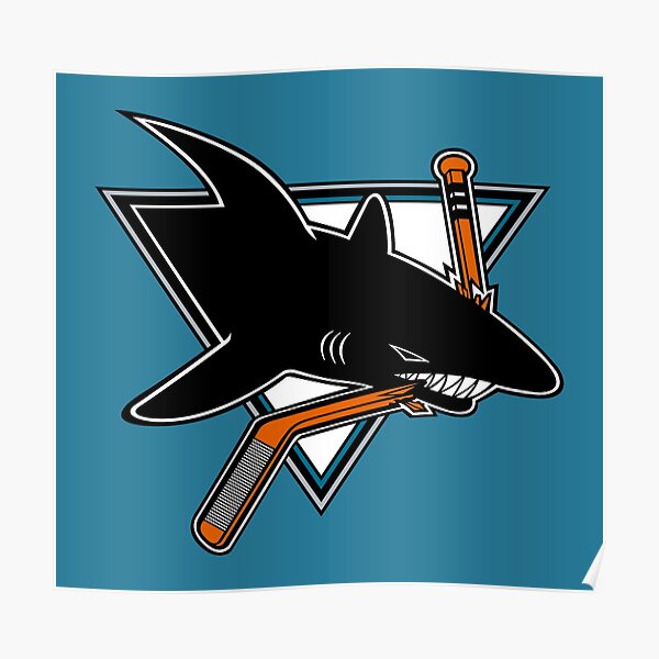 Download San Jose Sharks On American Flag Wallpaper