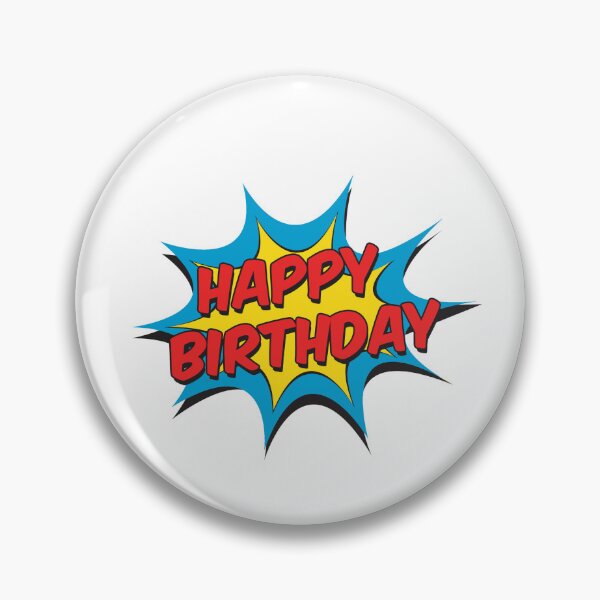 Item preview, Happy birthday comic style  designed and sold by AdonisGifts.
