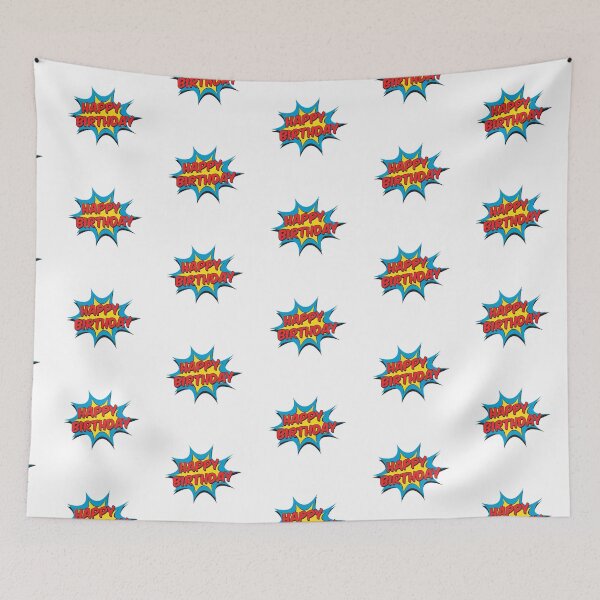 Item preview, Happy birthday comic style  designed and sold by AdonisGifts.