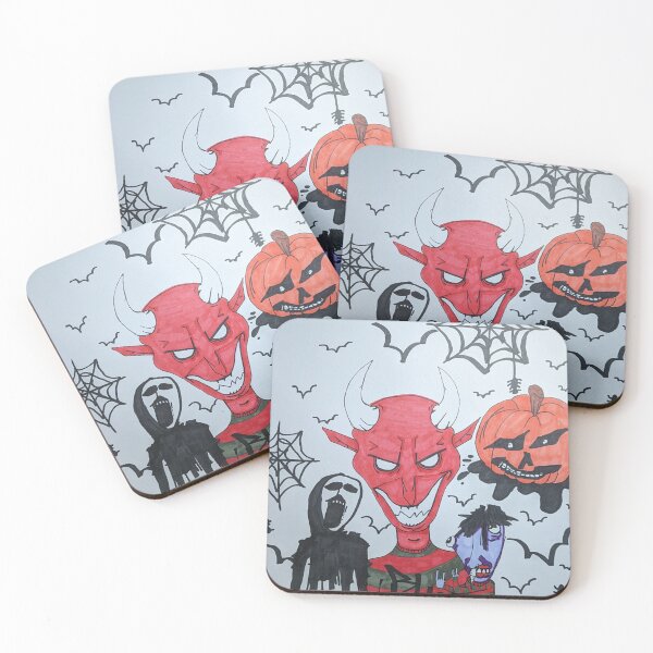 Item preview, BLUE FANG x PLUTO Halloween collab. designed and sold by plutocreatess.