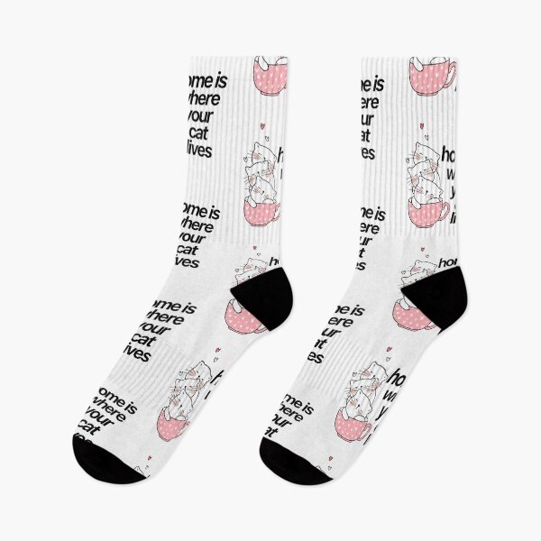 Item preview, Home Is Where Your Cat Lives designed and sold by nextneveldesign.