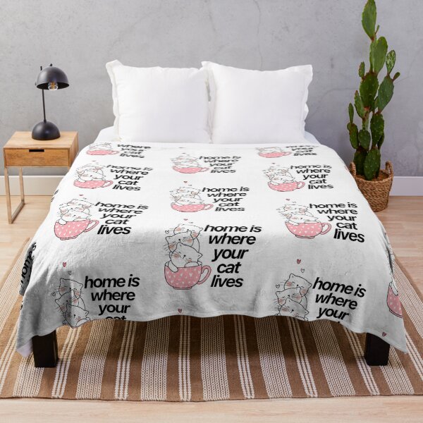 Item preview, El hogar es donde vive tu gato designed and sold by nextneveldesign.