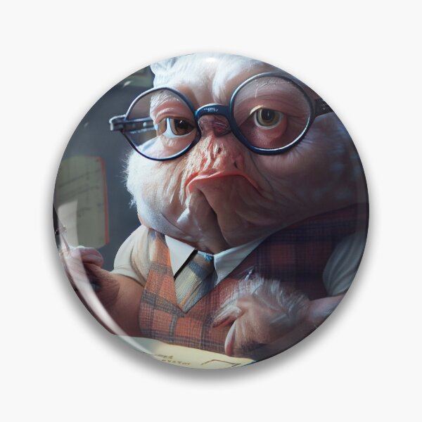 Item preview, Old Magical Creature Writing a Story Digital Painting designed and sold by CodeAndColors.