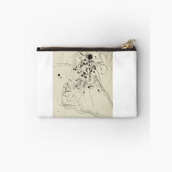 Item preview, Wassily Kandinsky Drawing after ‘Blauer Fleck (1913)   | Wassily Kandinsky abstract art designed and sold by TeeARTHY.