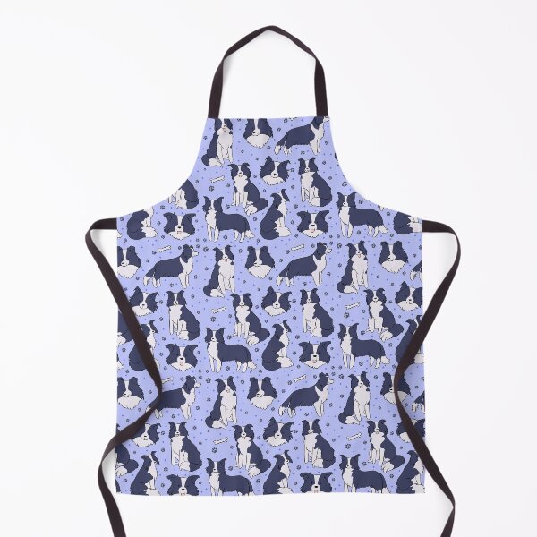 Item preview, border collie cute blue dog stickers pack - border collie illustration pattern  designed and sold by Yarafantasyart.