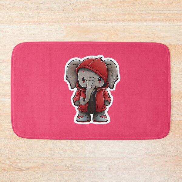 Item preview, Elephant wearing a Hoodie designed and sold by RayFineArt.