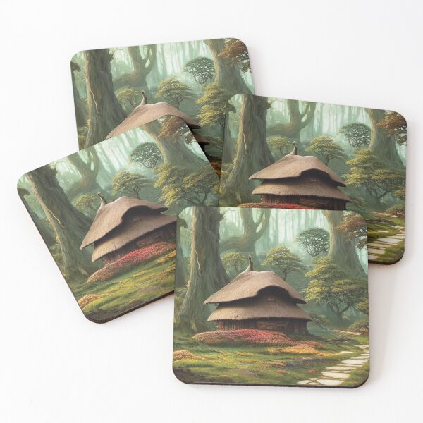 Item preview, Thatched Cottage In The Woods designed and sold by BrightC.