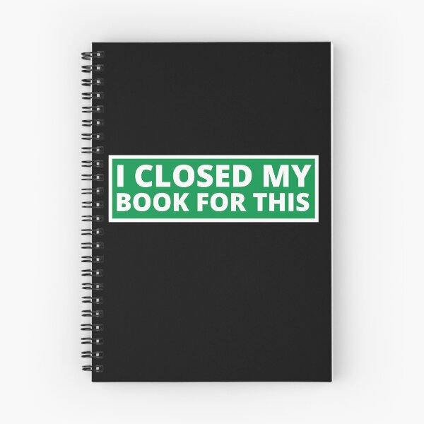 Artikelvorschau, Ich habe mein Buch dafür geschlossen entworfen und verkauft von TomorrowQuotes.