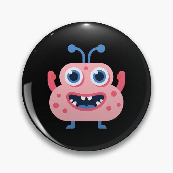 Item preview, Fun/Cute Alien/Monster Figure Illustration 017 designed and sold by PrintPortal.