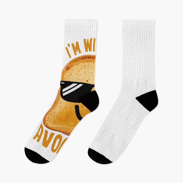 Item preview, Funny I'm With The Avocado Bread Toast Couples Matching designed and sold by Best Designer.